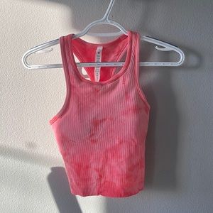 Lululemon halter tank with built in bra